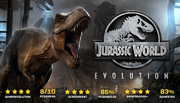 Обложка Jurassic World Evolution