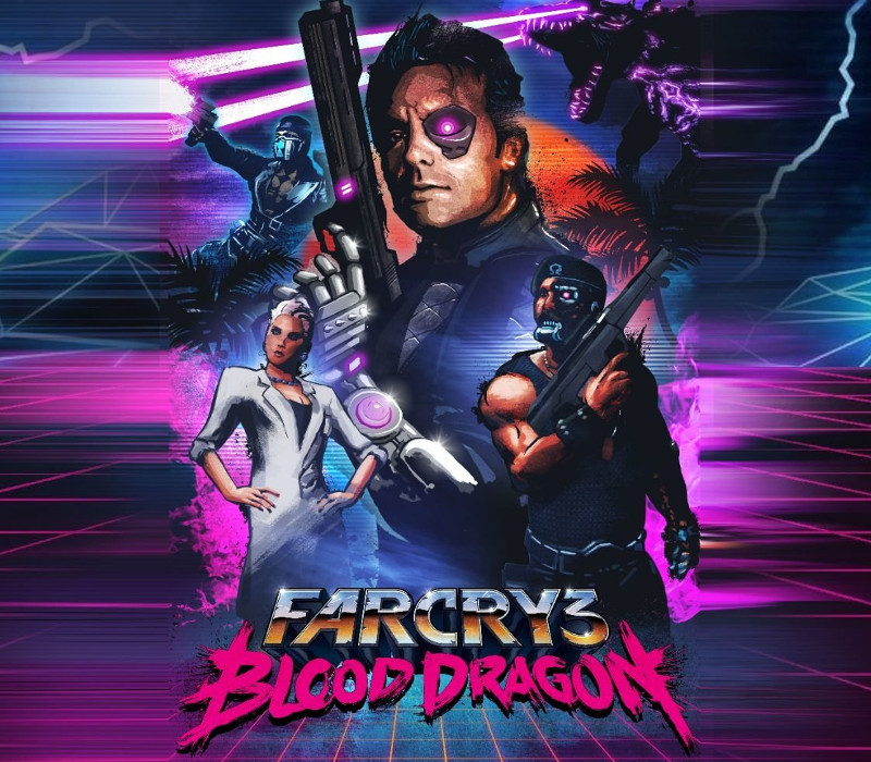 Обложка Far Cry 3 Blood Dragon