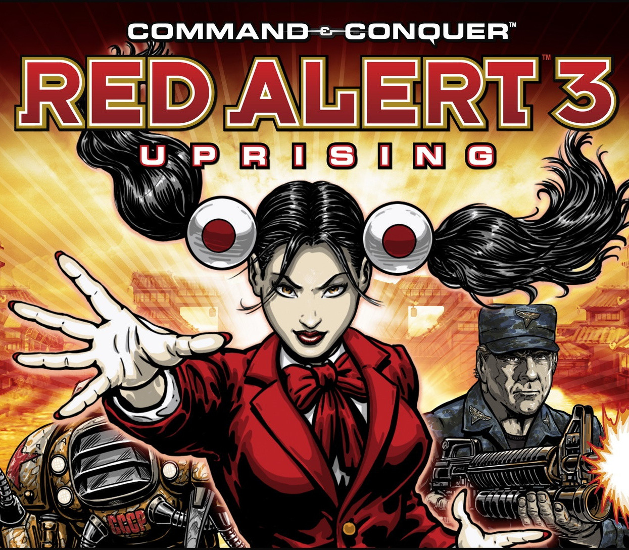 Обложка Command & Conquer: Red Alert 3 - Uprising