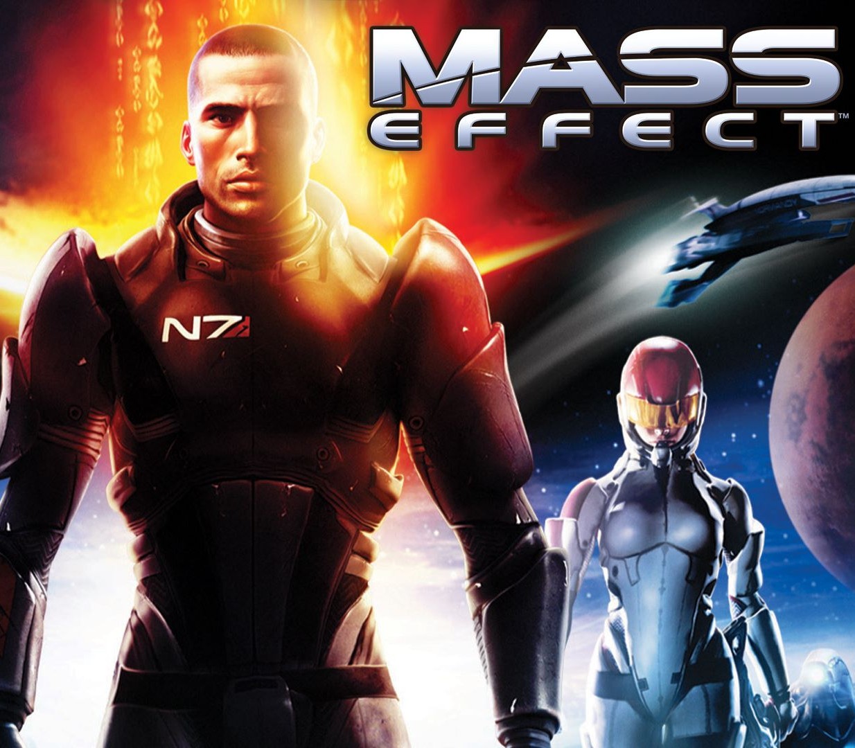 Обложка Mass Effect