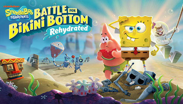 Обложка SpongeBob SquarePants: Battle for Bikini Bottom Rehydrated